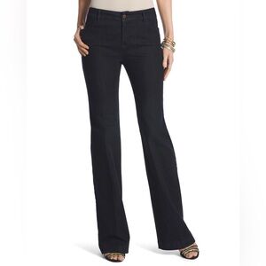 Chico’s Platinum Flare Leg Jeans Sz 1.5 Regular (10)